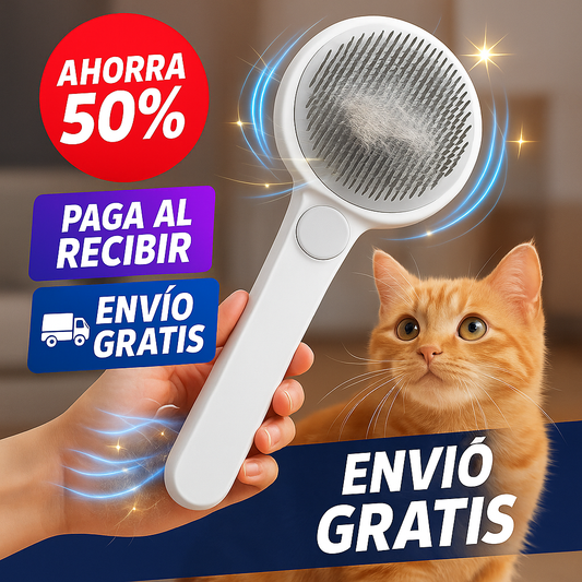 Cepillo para mascota 2 en 1